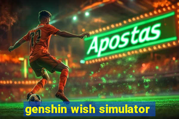 genshin wish simulator